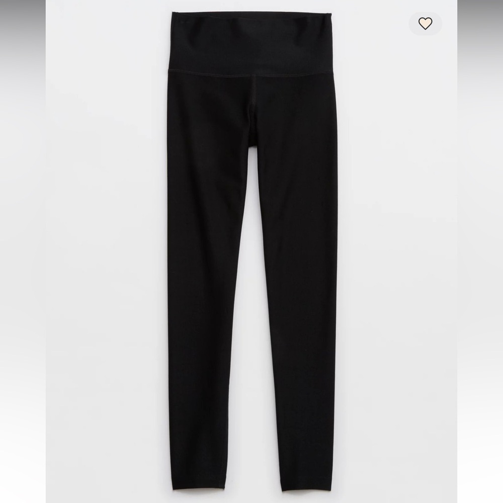 OFFLINE By Aerie Ribbed Shine High Waisted Legging - XXS